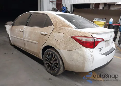 2016 Toyota Corolla S Plus из США, поврежденный, VIN 5YFBURHE7GP399376